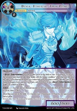 Dexia, Ethereal Twin Prince