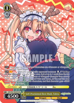 Self-Proclaimed Best Maid, Tohru (V.2 - Overframe Rare)