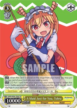 A Maid Just for You, Tohru (V.1 - Trial Deck)