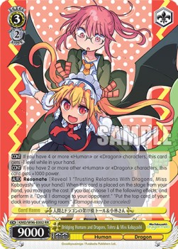 Bridging Humans and Dragons, Tohru & Miss Kobayashi (V.1 - Double Rare)