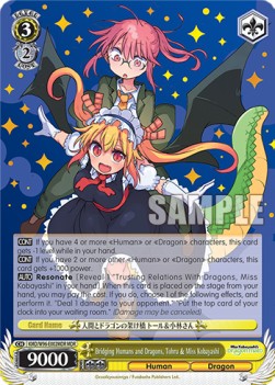 Bridging Humans and Dragons, Tohru & Miss Kobayashi (V.2 - Feature Rare)