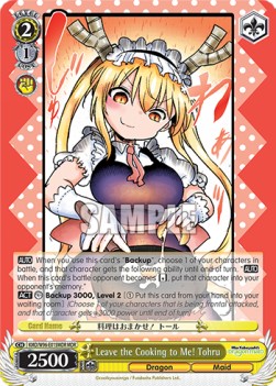 Leave the Cooking to Me! Tohru (V.2 - Feature Rare)