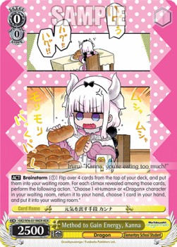 Method to Gain Energy, Kanna (V.2 - Feature Rare)