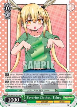 Favorite Clothes, Tohru (V.2 - Feature Rare)