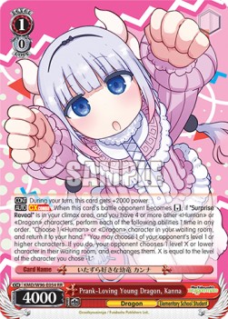 Prank-Loving Young Dragon, Kanna (V.1 - Double Rare)