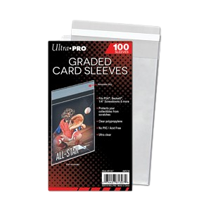 100 Ultra Pro Graded Card Resealable Sleeves