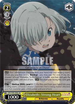 Elizabeth: Strong Heart (V.2 - Super Rare)