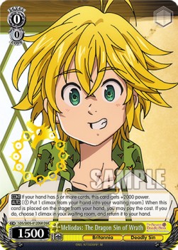 Meliodas: The Dragon Sin of Wrath (V.2 - Feature Rare)