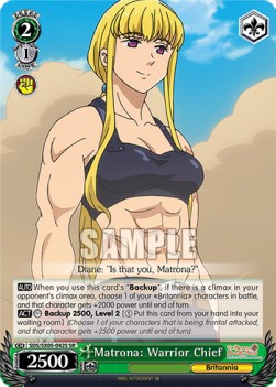 Matrona: Warrior Chief (V.2 - Super Rare)