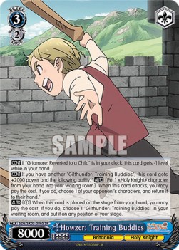 Howzer: Training Buddies (V.2 - Super Rare)