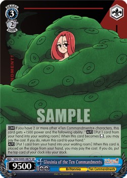 Gloxinia of the Ten Commandments (V.2 - Super Rare)