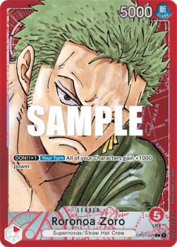 Roronoa Zoro (OP01-001) (V.2)