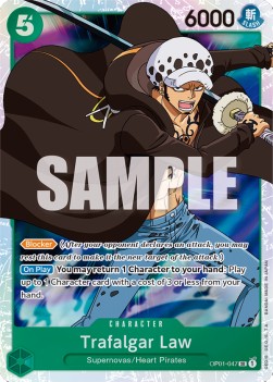 Trafalgar Law (OP01-047) (V.1)