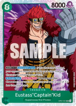 Eustass"Captain"Kid (OP01-051) (V.1)