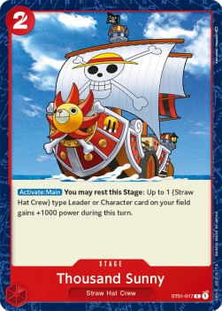 Thousand Sunny (ST01-017) (V.1)