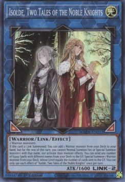 Isolde, Two Tales of the Noble Knights (V.1 - Super Rare)