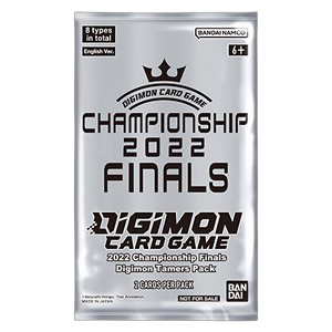 2022 Championship Finals Digimon Tamers Pack Booster