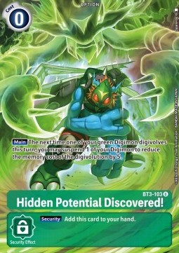 Hidden Potential Discovered! (BT3-103)