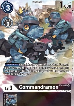 Commandramon (BT4-063)