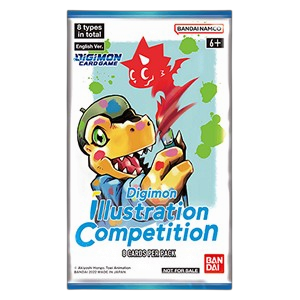 Digimon illustration Competition Pack Booster