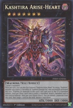 Kashtira Arise-Heart (V.1 - Secret Rare)