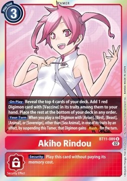 Akiho Rindou (BT11-089) (V.1)