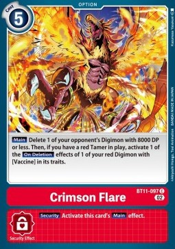 Crimson Flare (BT11-097) (V.1)