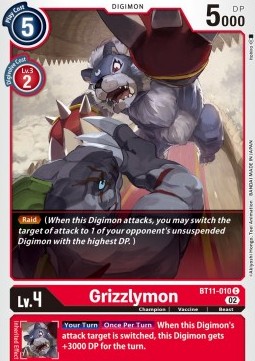 Grizzlymon (BT11-010) (V.1)