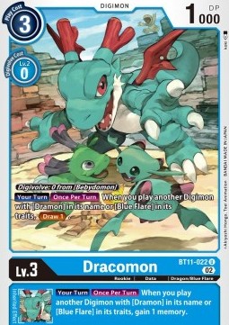 Dracomon (BT11-022) (V.1)