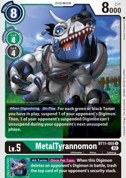 MetalTyrannomon (BT11-055) (V.1)