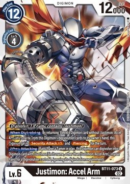 Justimon: Accel Arm (BT11-073) (V.1)