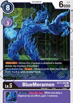 BlueMeramon (BT11-084) (V.1)