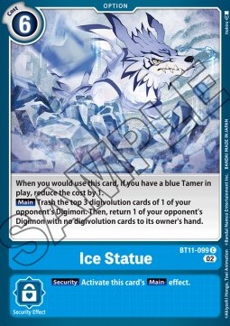 Ice Statue (BT11-099) (V.1)