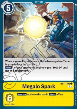 Megalo Spark (BT11-100) (V.1)