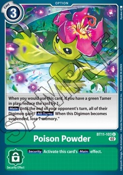 Poison Powder (BT11-103) (V.1)