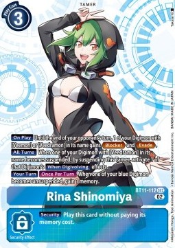 Rina Shinomiya (BT11-112) (V.1)