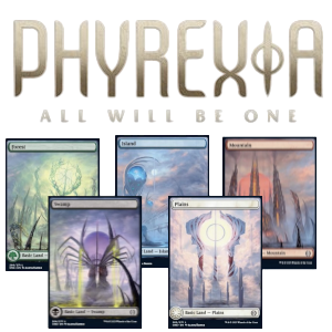 Phyrexia: All Will Be One: Basic Land Set V.1