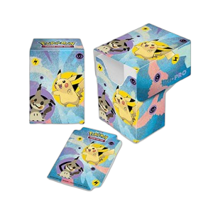 Ultra Pro Pikachu & Mimikyu Full View Deck Box