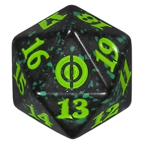 Phyrexia: All Will Be One: D20 Die (Green)