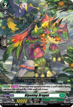 Ripening Dragon [D Format] (V.1 - Rare)