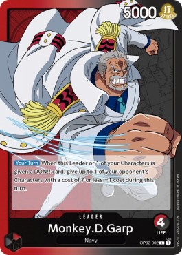 Monkey.D.Garp (OP02-002) (V.1)