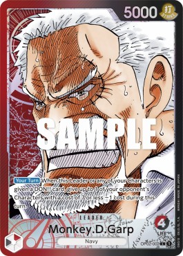 Monkey.D.Garp (OP02-002) (V.2)