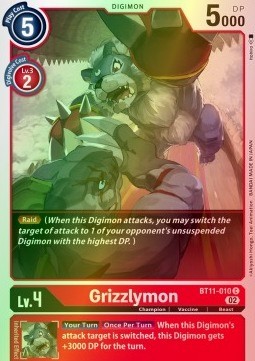 Grizzlymon (BT11-010) (V.2)