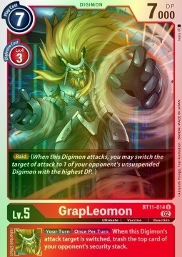 GrapLeomon (BT11-014) (V.2)