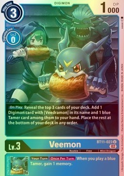 Veemon (BT11-023) (V.2)