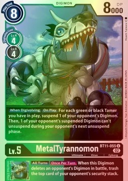 MetalTyrannomon (BT11-055) (V.2)