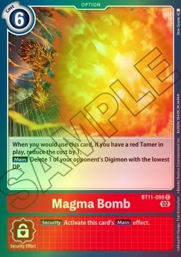 Magma Bomb (BT11-096) (V.2)