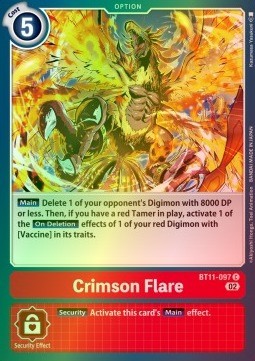 Crimson Flare (BT11-097) (V.2)