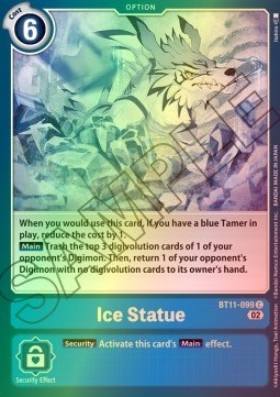 Ice Statue (BT11-099) (V.2)