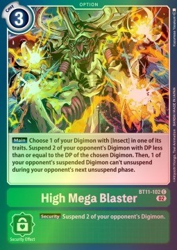 High Mega Blaster (BT11-102) (V.2)